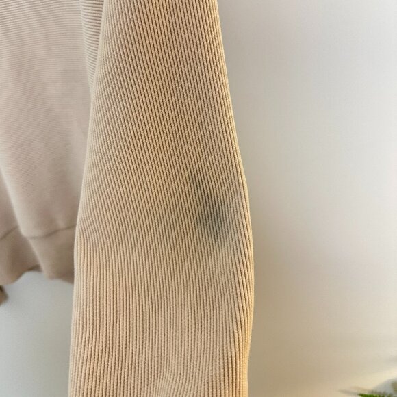 VARLEY Vine Ottoman Half Zip Pullover in Beige Size Small - Picture 9 of 13